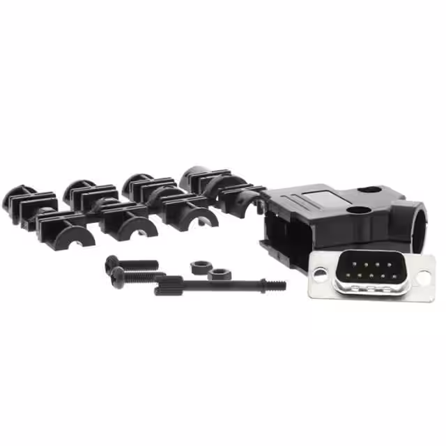 MHD45PPK9-DB9P-K MH Connectors  Carcasas traseras para conectores D-Sub en forma de D